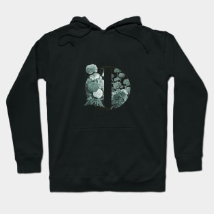 Flower Alphabet O Hoodie